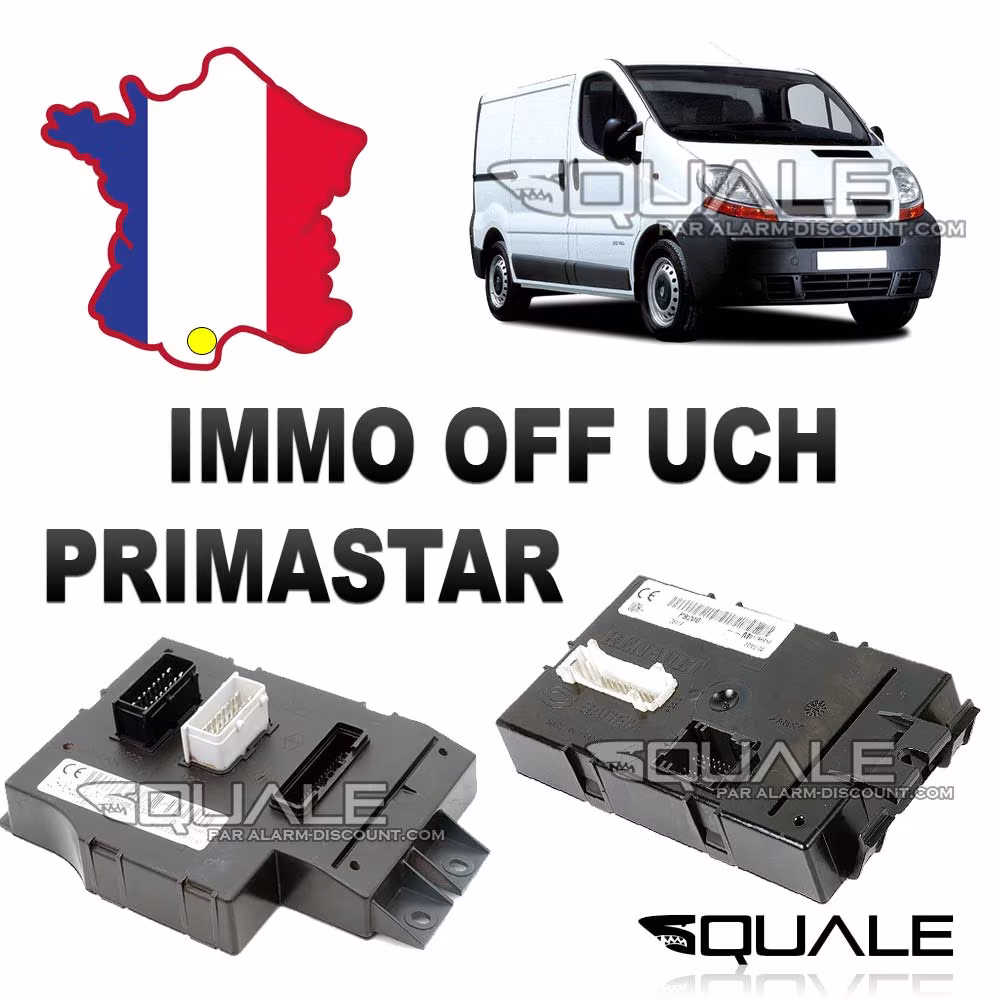 Disattivazione dell'antifurto sull'UCI Nissan Primastar.
