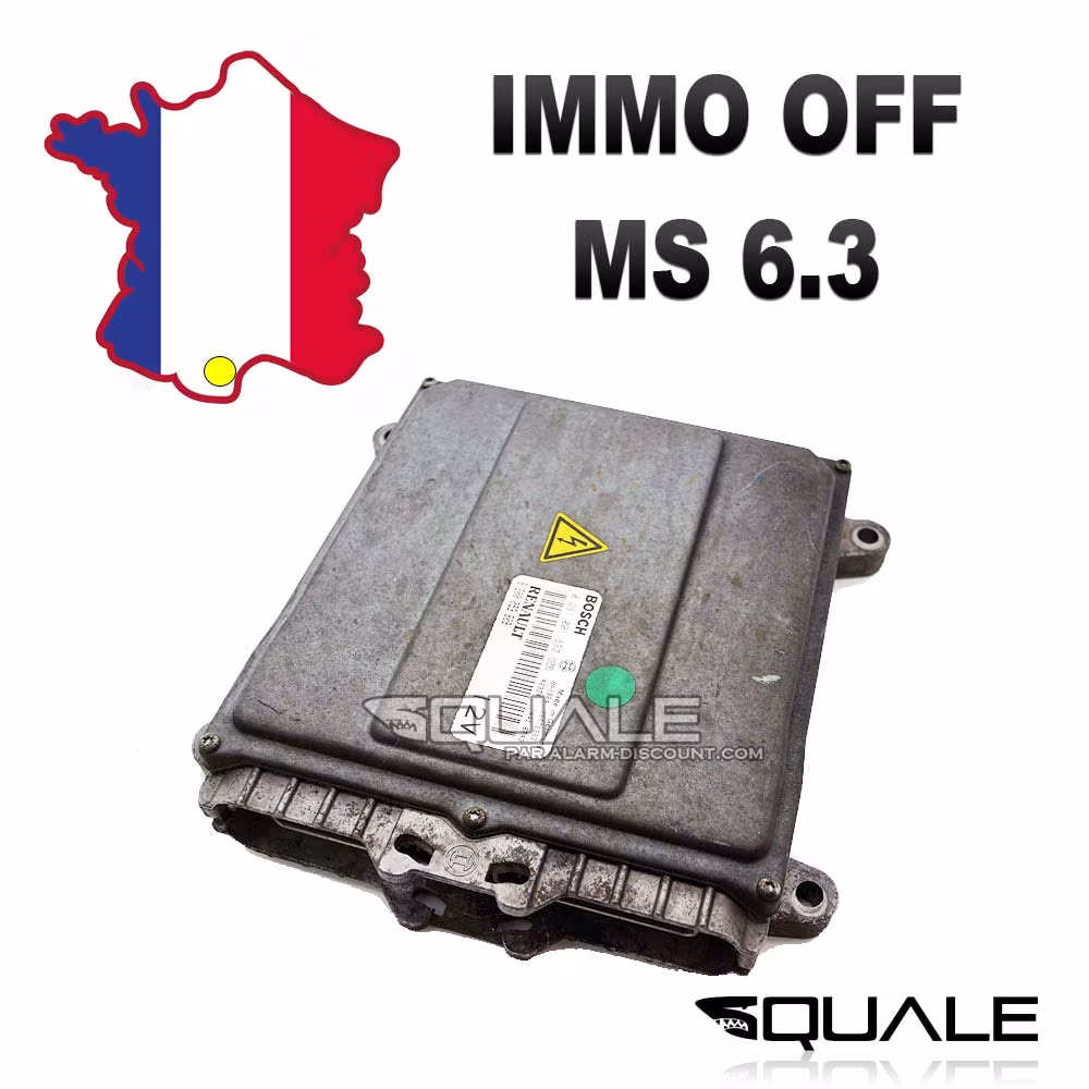 Servizio di rimozione dell'antifurto sul centralina BOSCH MS6.3