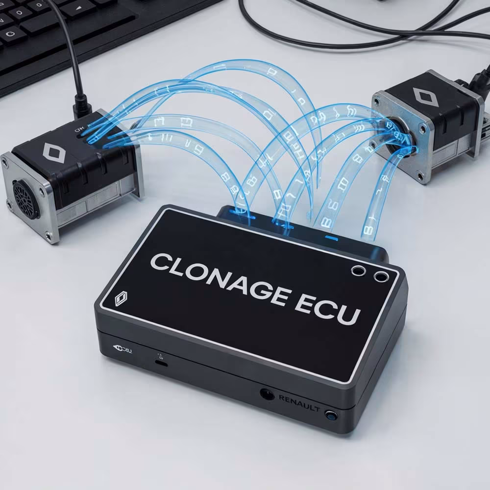 Clonaggio di un calcolatore originale su un calcolatore usato Renault