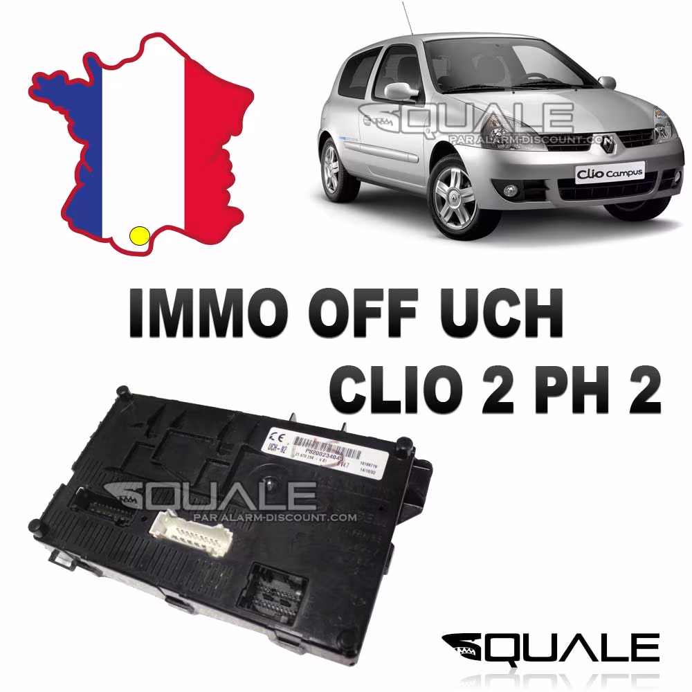 Disattivazione dell'antifurto sull'UCH della Renault Clio 3