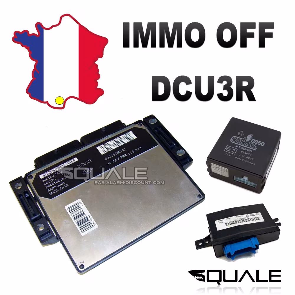 Servizio di rimozione dell'antifurto (estrazione del codice + installazione del modulo) su centralina FENIX 5.