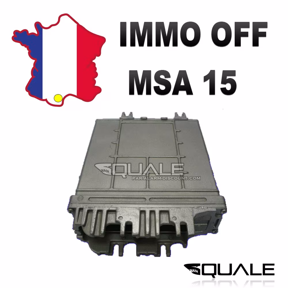 Servizio di rimozione dell'antifurto sul centralina BOSCH MSA15.