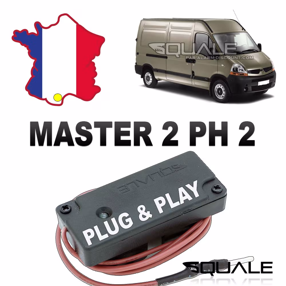 Chiave di disattivazione dell'antifurto RENAULT MASTER 2 fase 2 a partire dal 2003.