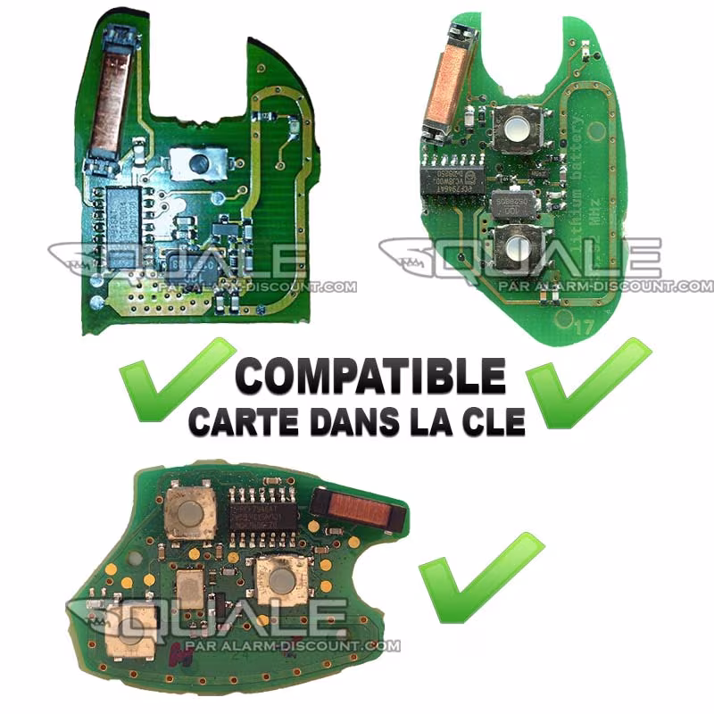 Carte de clé compatible clé de désactivation anti demarrage pour nissan interstar phase 2